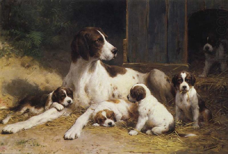 Otto Eerelman Dogs china oil painting image